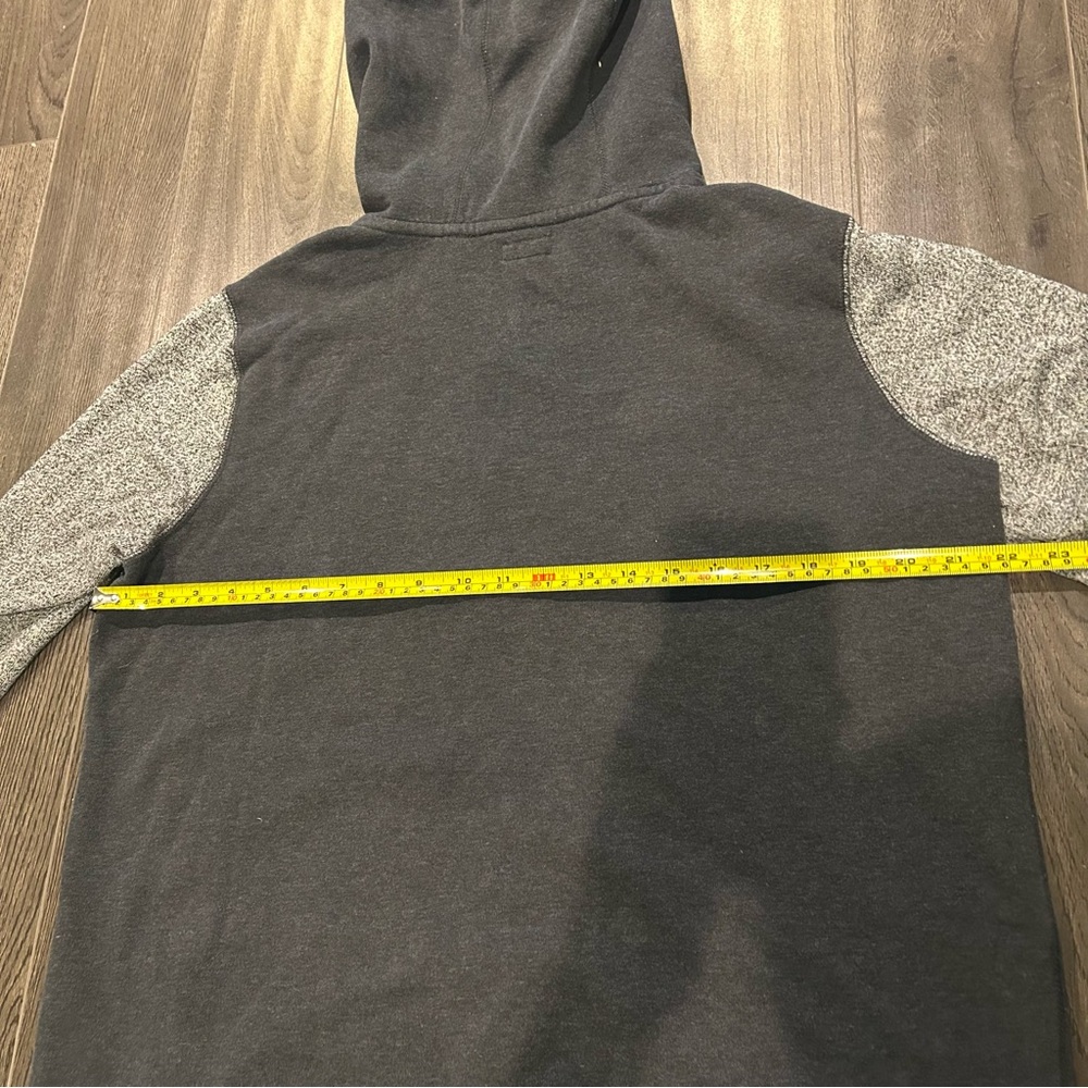 Roots Women Dark Gray and Light Gray Zip-Up Sweater - Picture 8 of 11